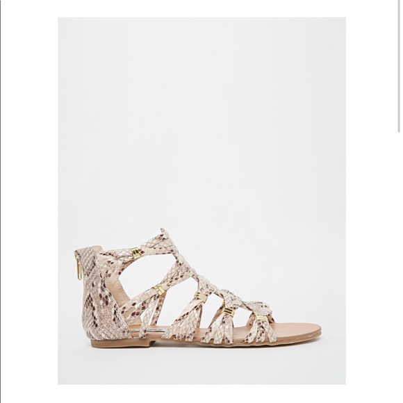 steve madden snakeskin sandal